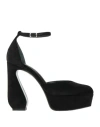 Si Rossi By Sergio Rossi Woman Pumps Black Size 9 Textile Fibers In Black