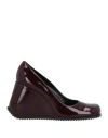 SI ROSSI BY SERGIO ROSSI SI ROSSI BY SERGIO ROSSI WOMAN PUMPS BURGUNDY SIZE 8 LEATHER