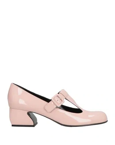 Si Rossi By Sergio Rossi Woman Pumps Light Pink Size 8 Leather