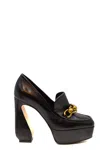Si Rossi Calfskin Pumps In Black