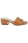 Si Rossi Brown Leather Sandals In Cuoio