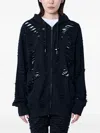 Sia Arnika Distressed Zip-up Hoodie