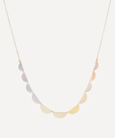 Sia Taylor 18ct-24ct Gold Moon Rise Necklace