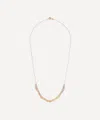 Sia Taylor 18ct-24ct Gold Rainbow Graduating Dots Necklace