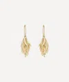 Sia Taylor 18ct Gold Small Eclipse Drop Earrings