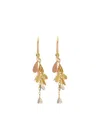 Sia Taylor 18kt Gold Tiny Wings Earrings In Gold