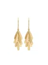 Sia Taylor 18kt Yellow Gold Tiny Daisy Earrings In Gold