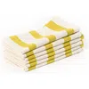 Siafu Home Nyota Napkins Set Of 4 In Yellow