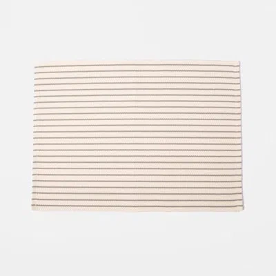 Siafu Home Rangi Placemats - Set Of 4 In Gray