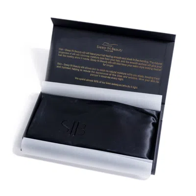 Sib Silk Sib®  Luxury Silk Pillowcase - Pair - Pure Silk - Black