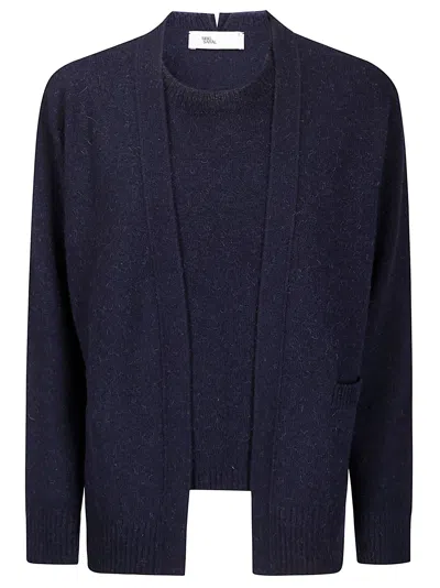 Sibel Saral Jakeset Sweater In Blue