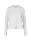Sibel Saral Crewneck Cardigan - White In White
