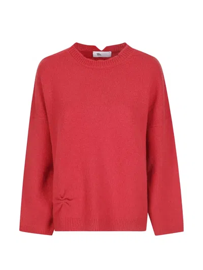 Sibel Saral Tanil Gathered Sweater In Pink