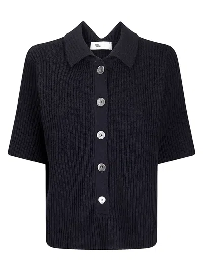 Sibel Saral Winter Polo Sweater In Blue