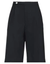 Sibel Saral Woman Shorts & Bermuda Shorts Midnight Blue Size S Polyester, Wool, Elastane In Blue