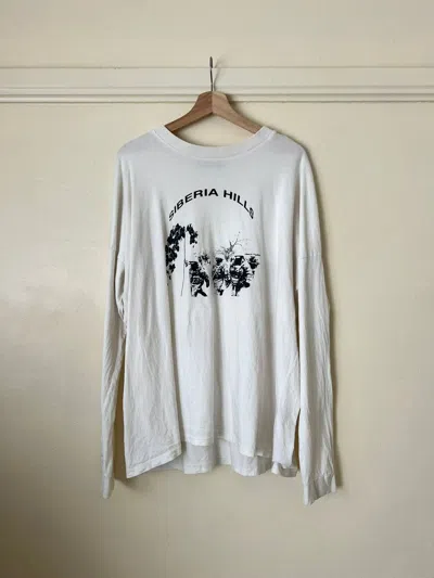 Pre-owned Siberia Hills Batwing Long Sleeve In Off White