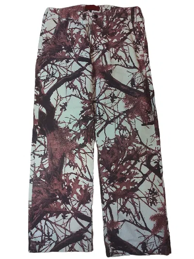 Pre-owned Siberia Hills Red Blood Tree Camo Pants