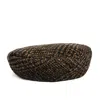 Sibi Hats Men's Brown / Black Chester - Brown Tartan Wool French Beret Hat In Brown