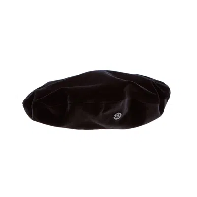 Sibi Hats Women's Audrey - Black Velvet Beret Hat