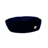 Sibi Hats Women's Audrey - Dark Blue Velvet Beret Hat In Blue