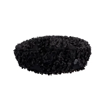 Sibi Hats Women's Axelle - Black Floral Beret Hat