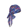 Sibi Hats Women's Blue Neli - Paisley Print Cotton Bandana In Blue