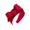 Sibi Hats Women's Catch Me - Red Silk Bow Headband In Red