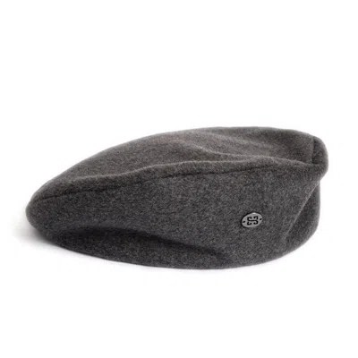 Sibi Hats Women's Chantel - Grey Cashmere Beret Hat