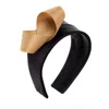 Sibi Hats Women's Gold / Black Modern Princess - Black Headband With Golden Bow In Multi