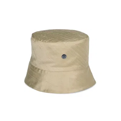 Sibi Hats Women's Lisa - Green Silk Bucket Hat In Neutral