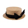 Sibi Hats Women's Neutrals / Black Gigi - Straw Boater Hat