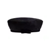 Sibi Hats Women's Sheila - Chain Effect Black Beret Hat In Black