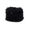 Sibi Hats Women's Sooty Puff - Black Calpac Hat In Black