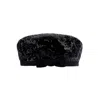 Sibi Hats Women's Suzy - Black Sequin French Beret Hat In Black