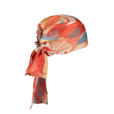 Sibi Hats Women's Yellow / Orange Sacred Garden - Peach Silk Bandana