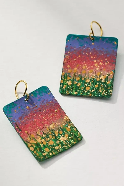 Sibilia Canvas Drop Earrings