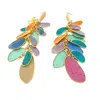 Sibylla Delphica Women's Vitreaux Glass Earrings - Sirene