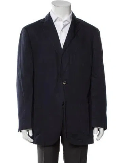 Pre-owned Sid Mashburn Blazer In Blue