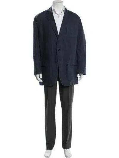 Pre-owned Sid Mashburn Blazer In Blue