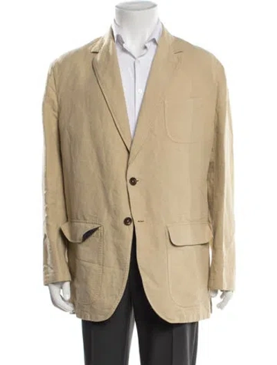 Pre-owned Sid Mashburn Blazer In Neutrals