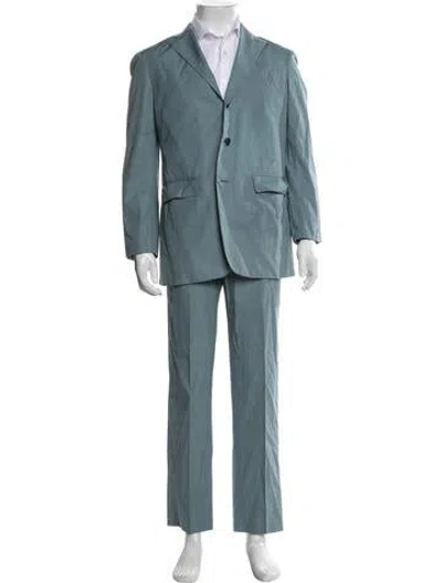 Pre-owned Sid Mashburn Cashmere Two-piece Suit In Blue
