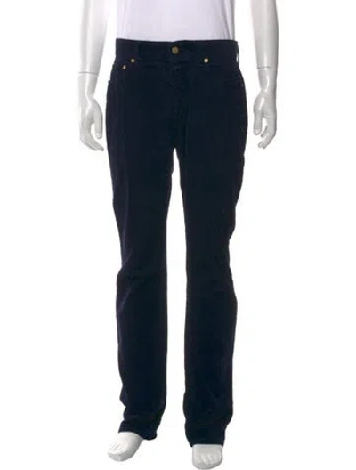 Pre-owned Sid Mashburn Corduroy Pants In Black