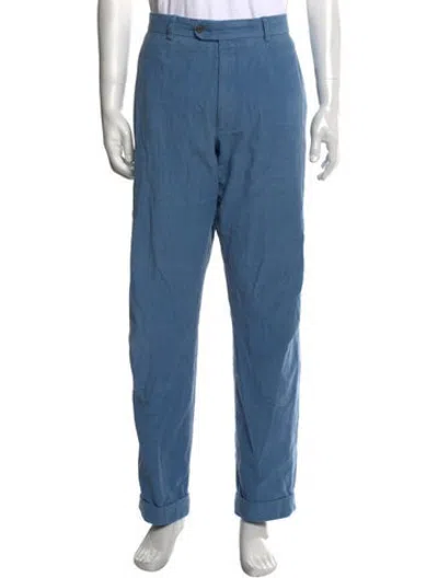 Pre-owned Sid Mashburn Corduroy Pants In Blue
