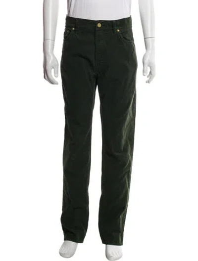 Pre-owned Sid Mashburn Corduroy Pants In Green