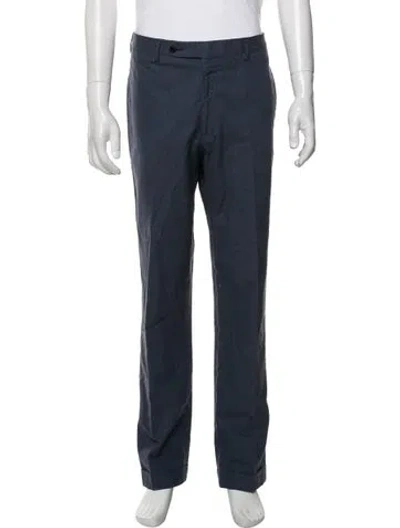 Pre-owned Sid Mashburn Dress Pants In Blue