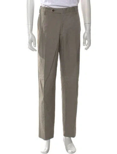 Pre-owned Sid Mashburn Dress Pants In Gray