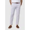 Sid Mashburn Garment Dye Slim Straight Leg Field Pants In Lavender Ap Twill