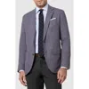 Sid Mashburn Ghost Melange Wool & Linen Blend Sport Coat In Twilight Hopsack
