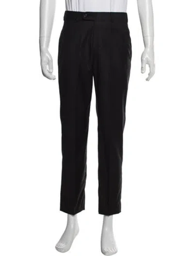 Pre-owned Sid Mashburn Ing. Loro Piana Dress Pants In Black