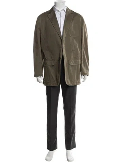 Pre-owned Sid Mashburn Jacket In Green